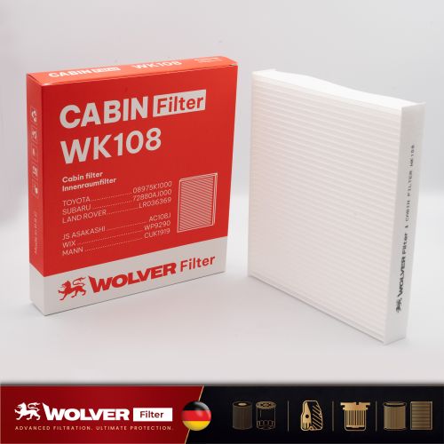 Lọc Gió Điều Hoà: Wolver WK108